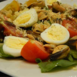 Салат с морепродуктами